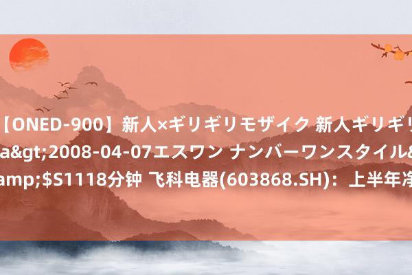 【ONED-900】新人×ギリギリモザイク 新人ギリギリモザイク Ami</a>2008-04-07エスワン ナンバーワンスタイル&$S1118分钟 飞科电器(603868.SH)：上半年净利润3.15亿元，同比下落48.13%